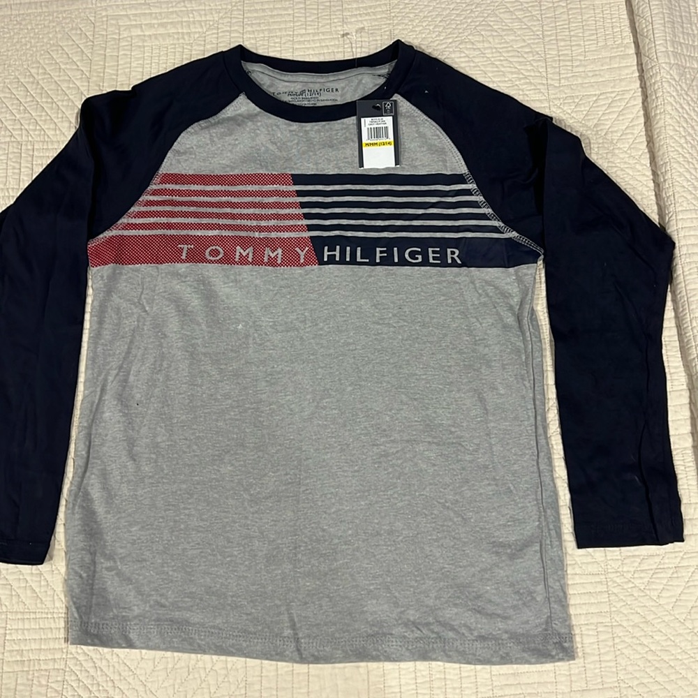 TOMMY HILFIGER SPORT SHIRT size M (12-14) for boys